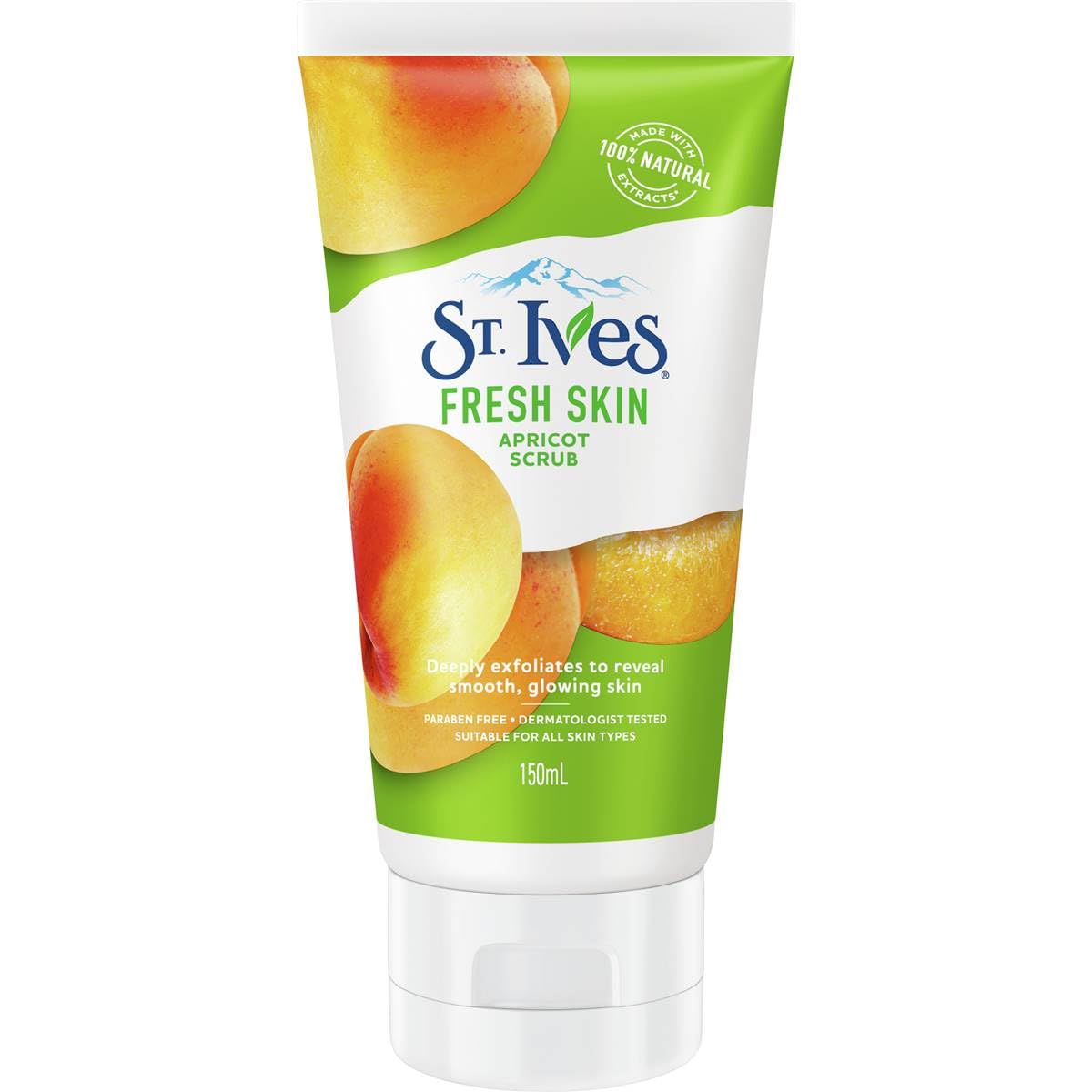 St Ives Apricot Scrub Invigorating 150ml x 3 Packs by St Ives