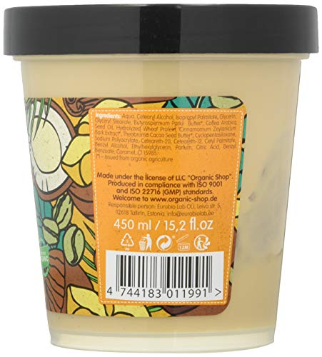 Organic Shop Body desserts Caramel Cappuccino Firming Body Cream 450ml