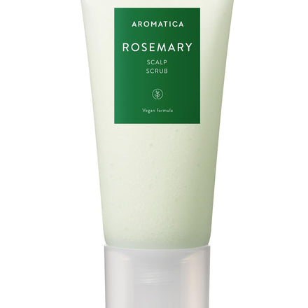AROMATICA Rosemary Scalp Scrub 5.82oz / 165g, Scalp Treatment, Scalp Exfoliator with Salt Scrub for Oily Scalp, Dandruff, Build Up Remover