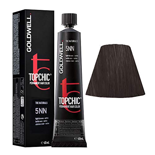 Goldwell Topchic Hair Color, 5nn Light Brown/Extra, 2.03 Oz