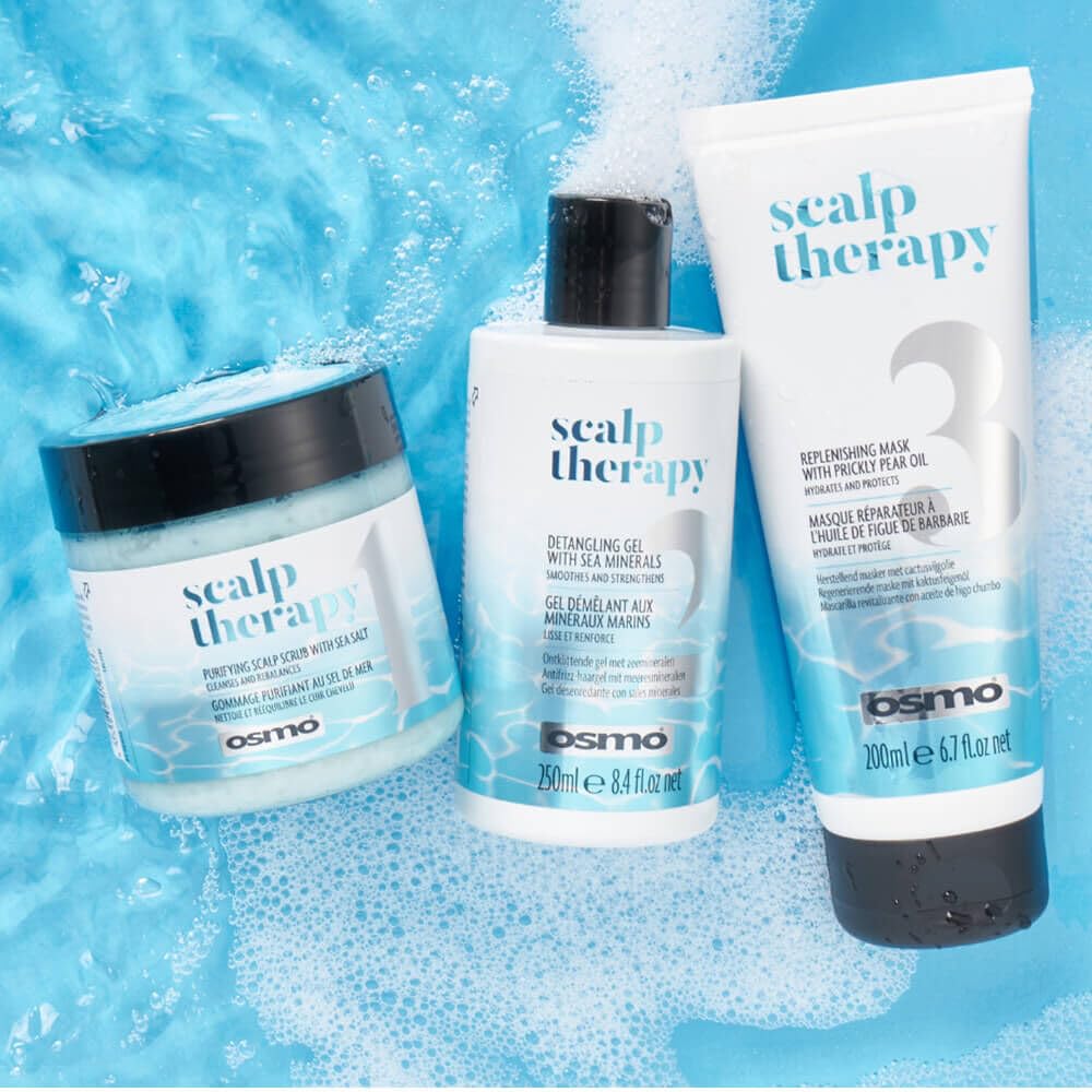 Osmo Scalp Therapy Detoxify Shampoo 400ml - Removes Build-Up & Impurities But Retains Moisture