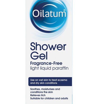 Oilatum Shower Gel Fragrance Free to Treat Dry Skin & Eczema 150ml