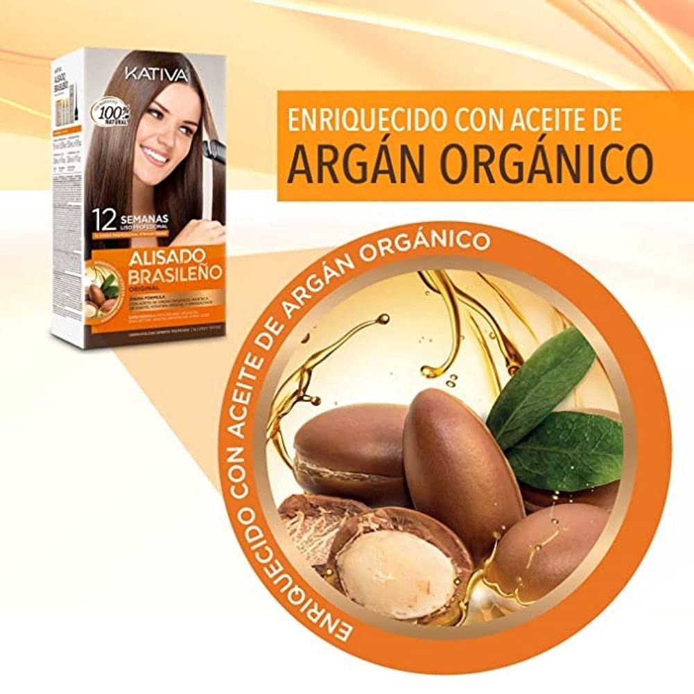 KATIVA Brazilian Straightening Kit