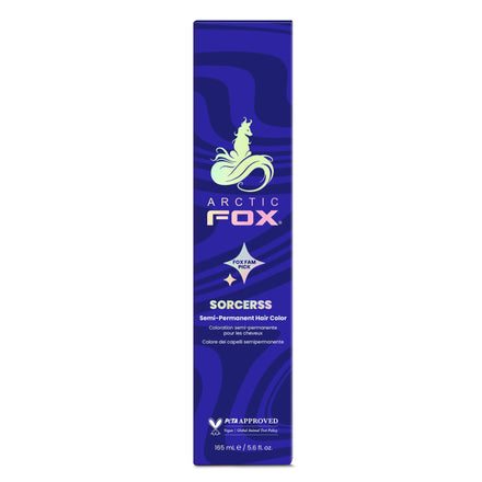 ARCTIC FOX 100% Vegan & Cruelty Free Vibrant Semi Permanent Hair Colour Dye - Sorceress 165 ml e