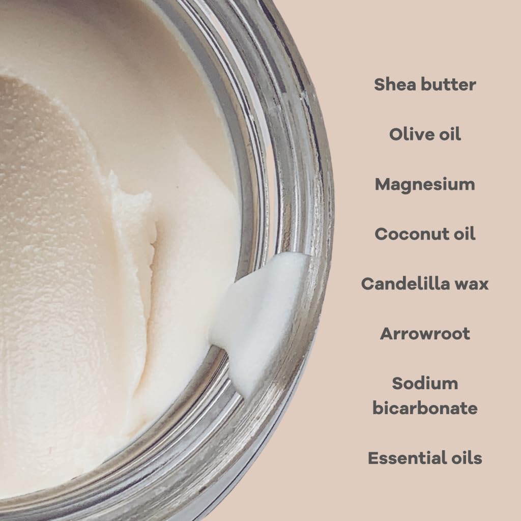 The Natural Deodorant Co, Clean Deodorant Balm Citrus & Black Pepper 55g, Aluminium Free, Plastic Free, All Day Protection