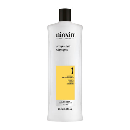 Nioxin System 1 Cleanser - 1000 ml