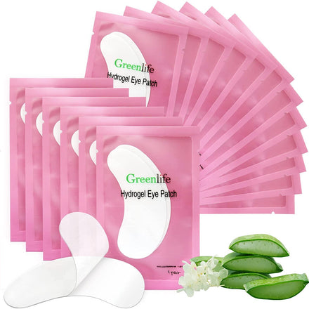 GreenLife® 200 Pairs Eyelash Lash Extension Under Eye Patches Under Eye Gel Collagen Eye Pads Lint Patches