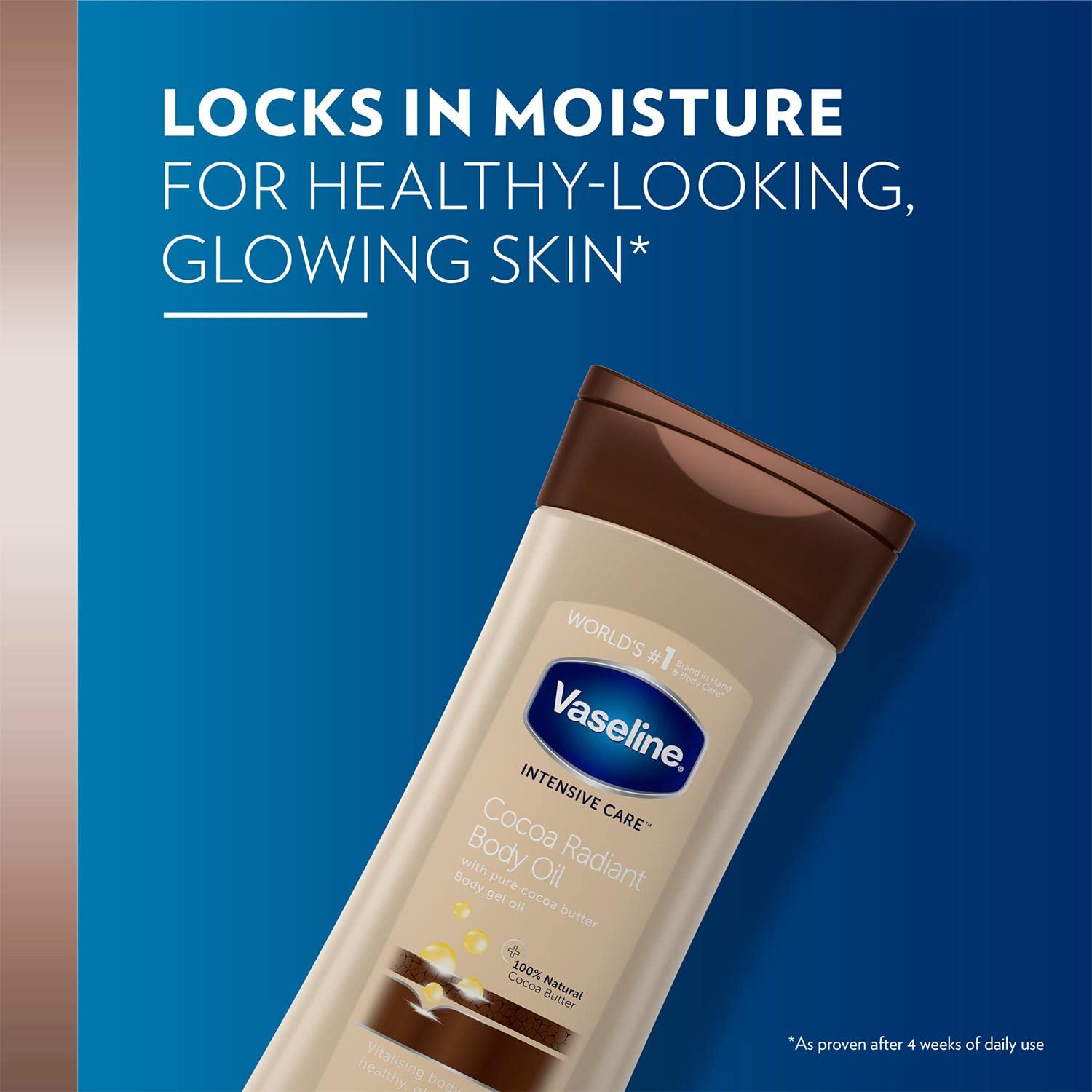 Vaseline Total Moisture Cocoa Radiant Body Gel Oil - 6.8 oz - 2 pk