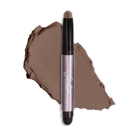 Julep Crème-to-Powder Eyeshadow Stick (Stone Matte) - Long-Lasting, Waterproof Eye Shadow - Blendable, Crease-Proof Eye Shadow Stick with Built-In Smudger