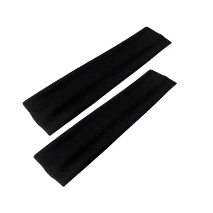 5 cm Wide Hair Bands Plain Stretch Kylie Head Band Bandeau Unisex headbands (Black)