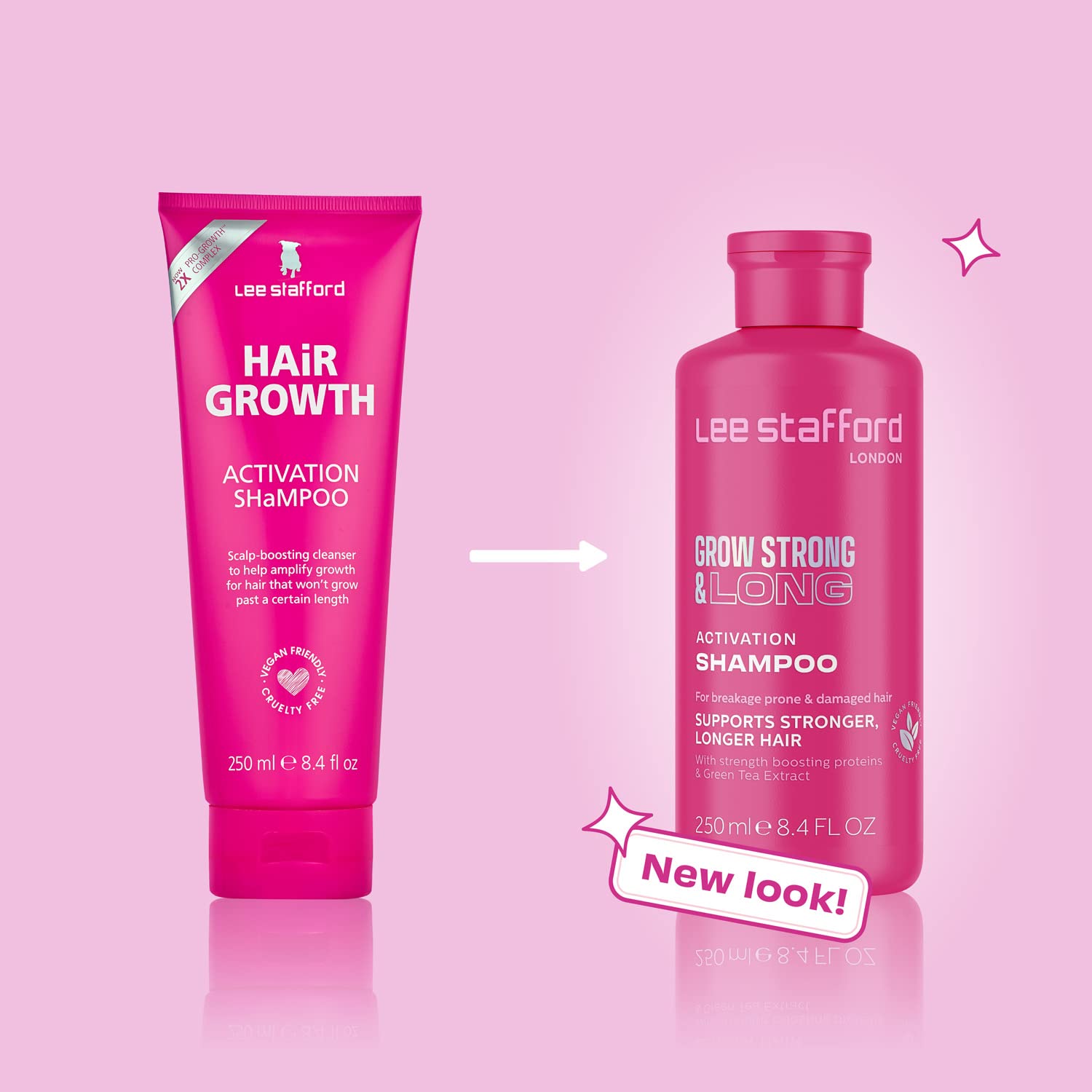 Lee Stafford | Grow Strong & Long Activation Shampoo, 250ml