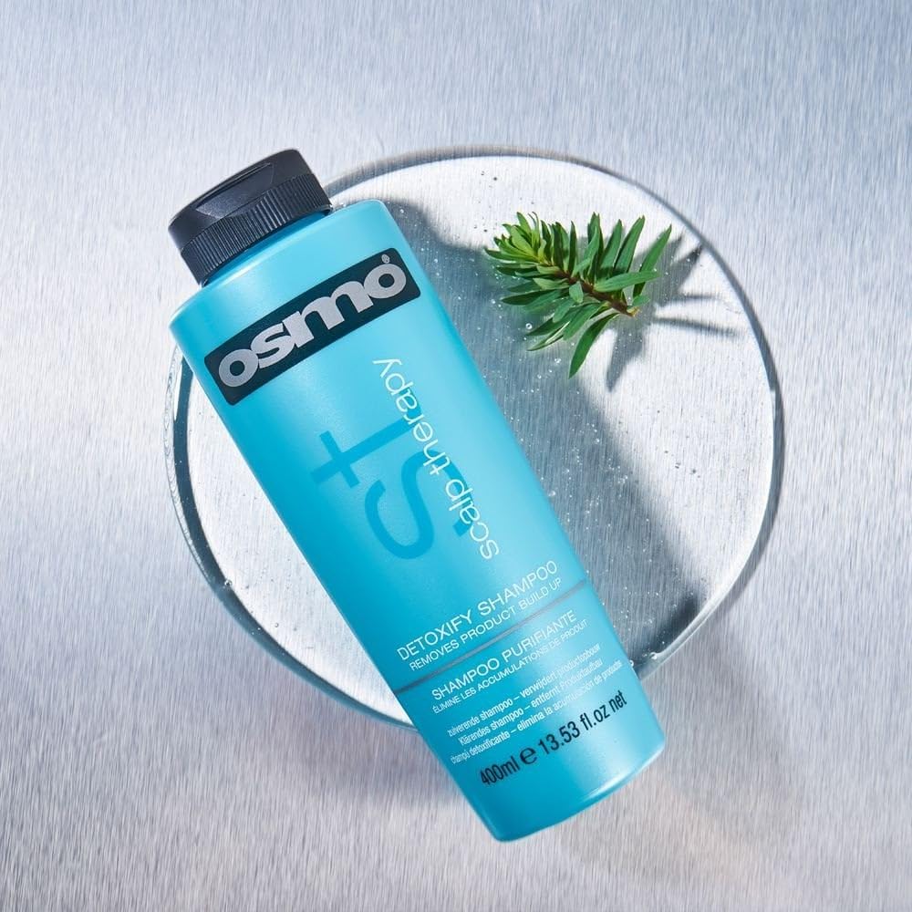 Osmo Scalp Therapy Detoxify Shampoo 400ml - Removes Build-Up & Impurities But Retains Moisture