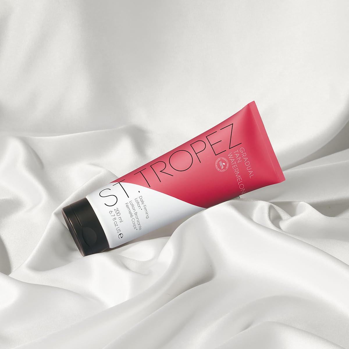 St.Tropez Gradual Tan Watermelon, Daily Firming Lotion, Hydrating Self Tan Moisturiser, 5 Skincare Benefits, Vegan, Natural & Cruelty Free, 200 ml