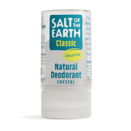 Crystal Spring Salt of the Earth Organic Classic Deodorant 90g Pack of 2