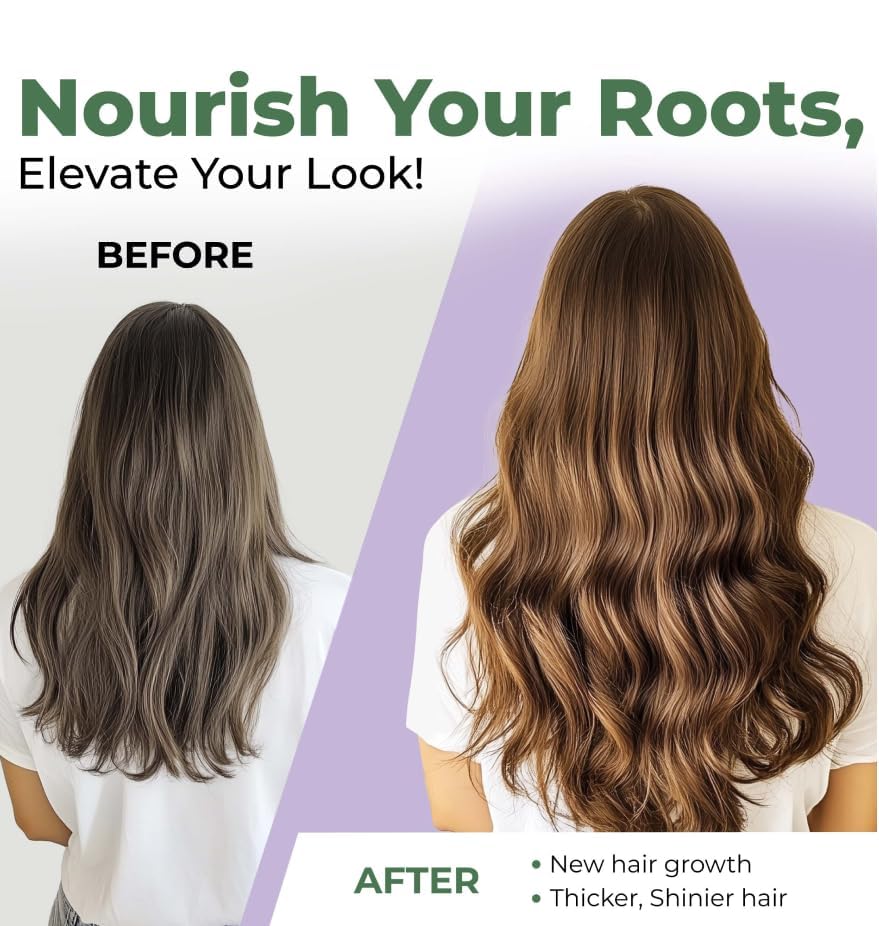 Organic Rosemary Hair Growth Oil with Castor, Jojoba, and Argan Oils – Biotin-Infused Scalp Treatment for Dry, Damaged, and Frizzy Hair – 100ml