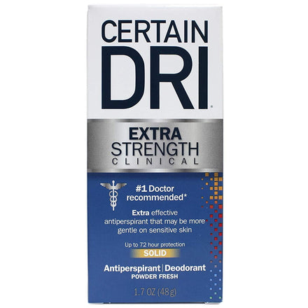 Certain Dri Antiperspirant Solid for Excessive Perspiration-1.7 oz