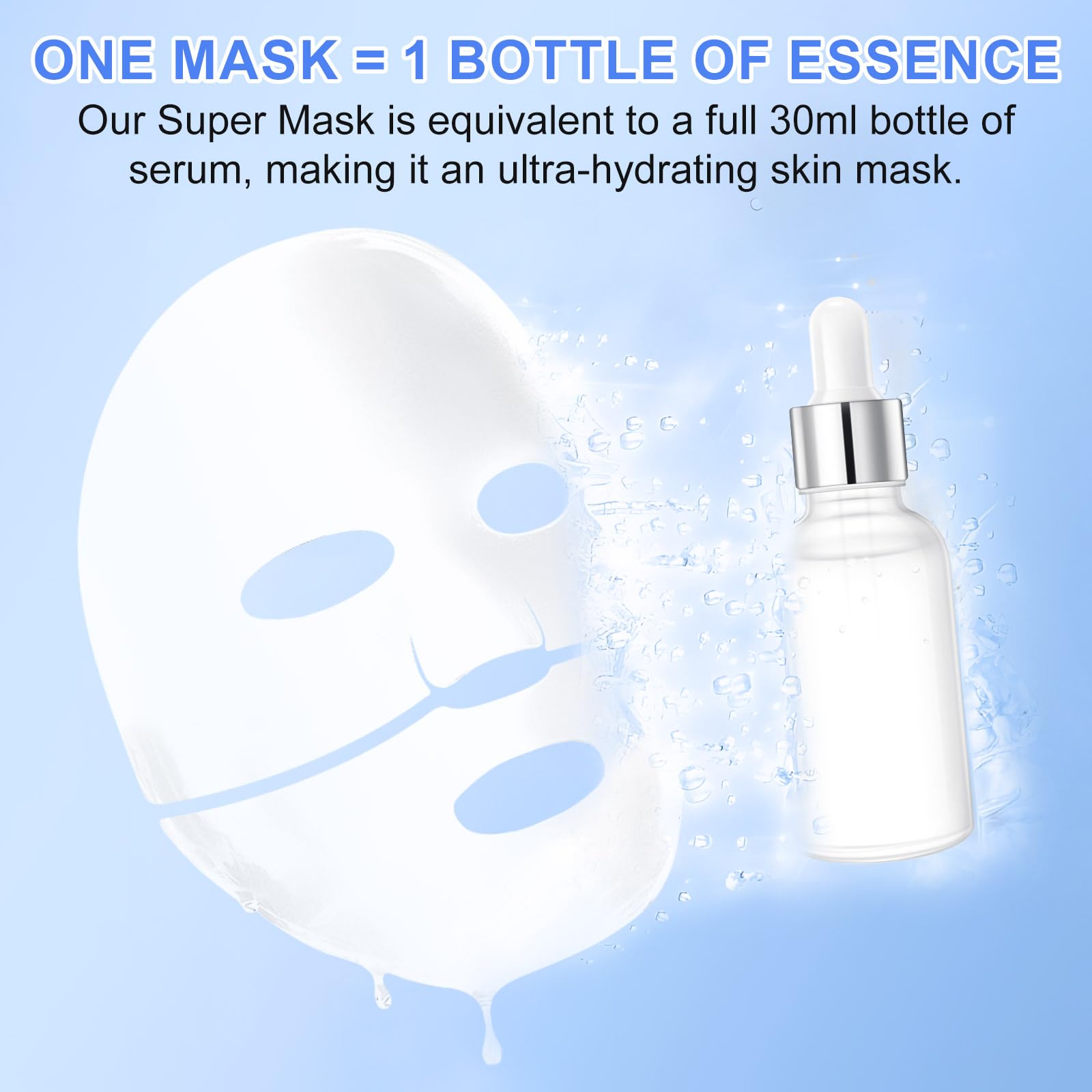 Collagen Face Mask 6pcs, Bio Collagen Mask Overnight,Deep Overnight Face Mask,for Soothe, Repair,Deep Hydration