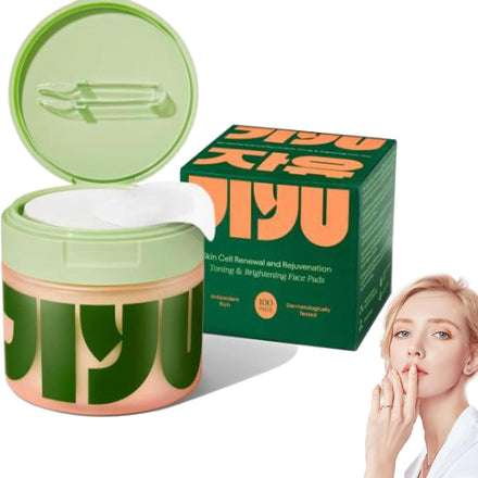 Toner Pads Korean Skincare, Korean Toner, Anti-Aging & Brightening: Hydrating Cottonpads with Snail Mucin, Centella, Niacinamide & Peptides to Even Tone, Boost Firmness, Reduce Wrinkles