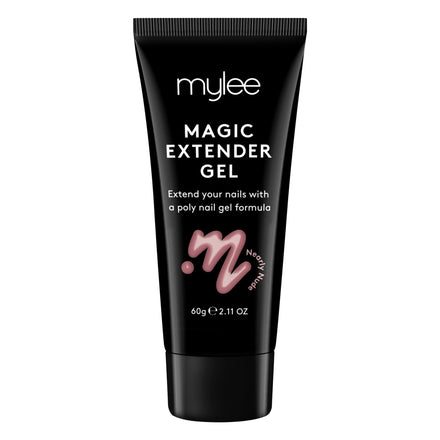 MYGEL by Mylee Magic Extender Gel – Long Lasting Wear, Natural Look, Nail Extension Gel, for Beginners & Salon Professionals, Acrylic Nail Thickening Builder Gel, Nail Art - 60 Gram Tub (Nearly Nude)