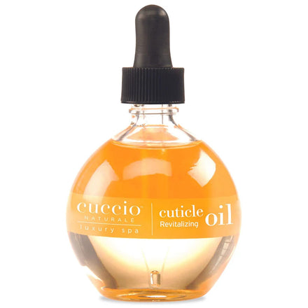 Cuccio Naturale Revitalizing- Hydrating Oil For Repaired Cuticles Overnight - Remedy For Damaged Skin And Thin Nails - Paraben /Cruelty-Free Formula - Milk And Honey - 2.5 Oz