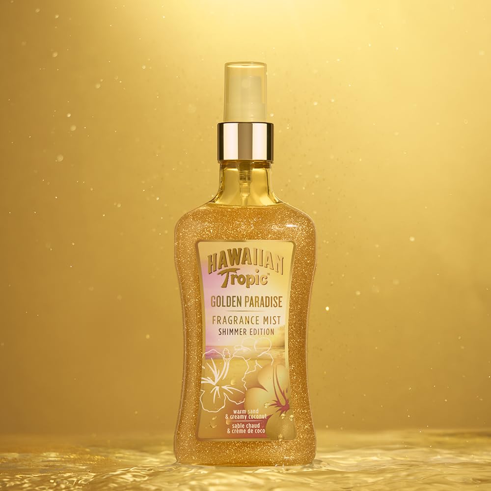 Hawaiian Tropic Golden Paradise Shimmer Edition Body Mist 250ml