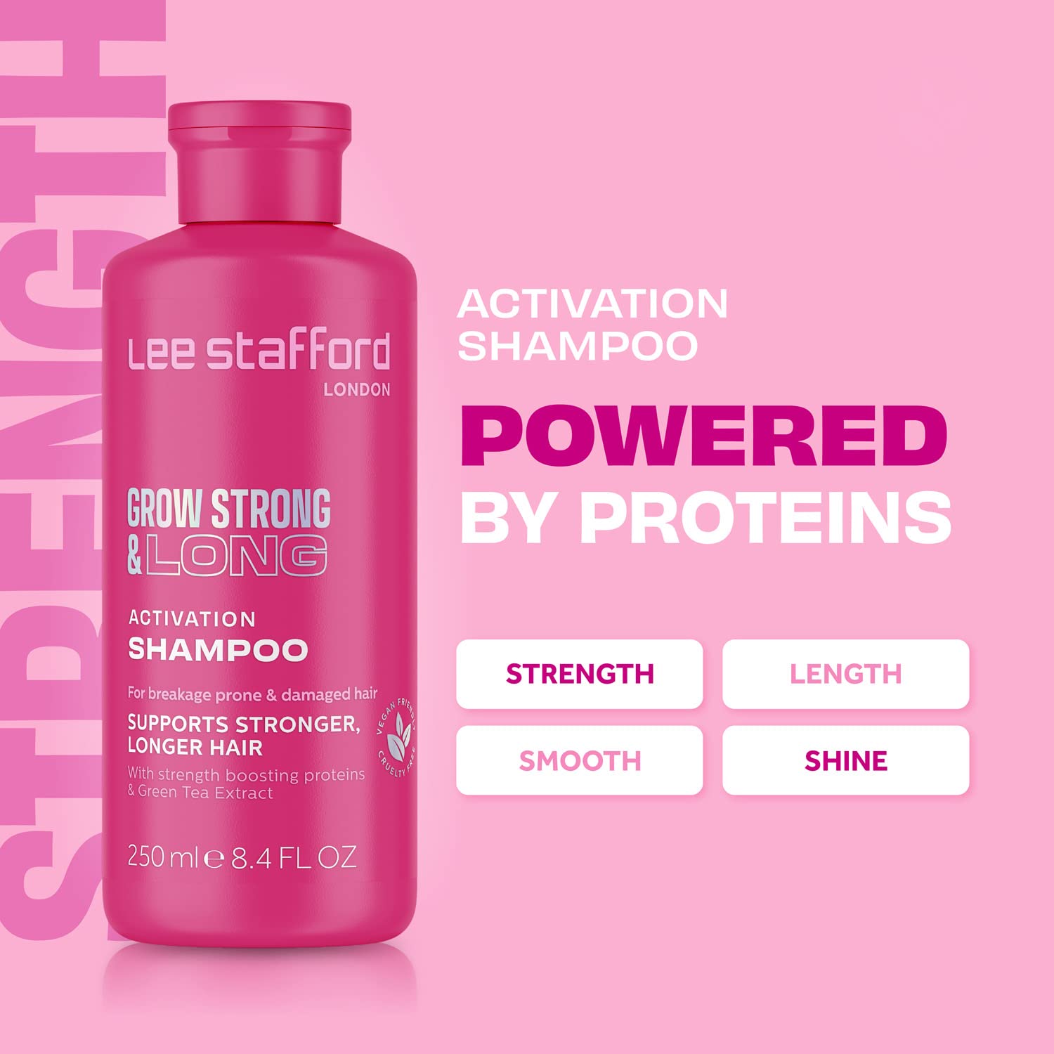 Lee Stafford | Grow Strong & Long Activation Shampoo, 250ml