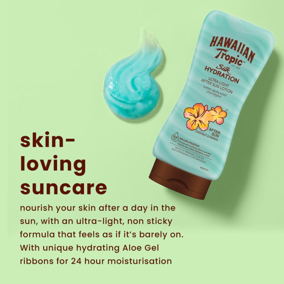 Hawaiian Tropic Weightless Hydration After Sun Lotion 6 Oz.