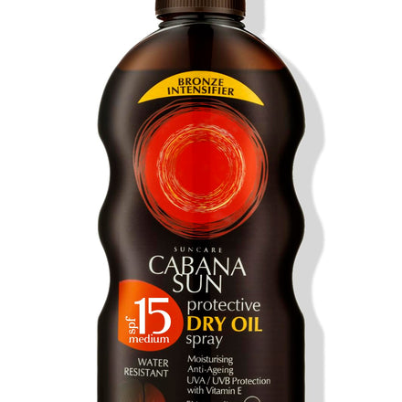 Cabana Sun CABANA Deep Tanning Dry Oil Spray SPF15-200 ml