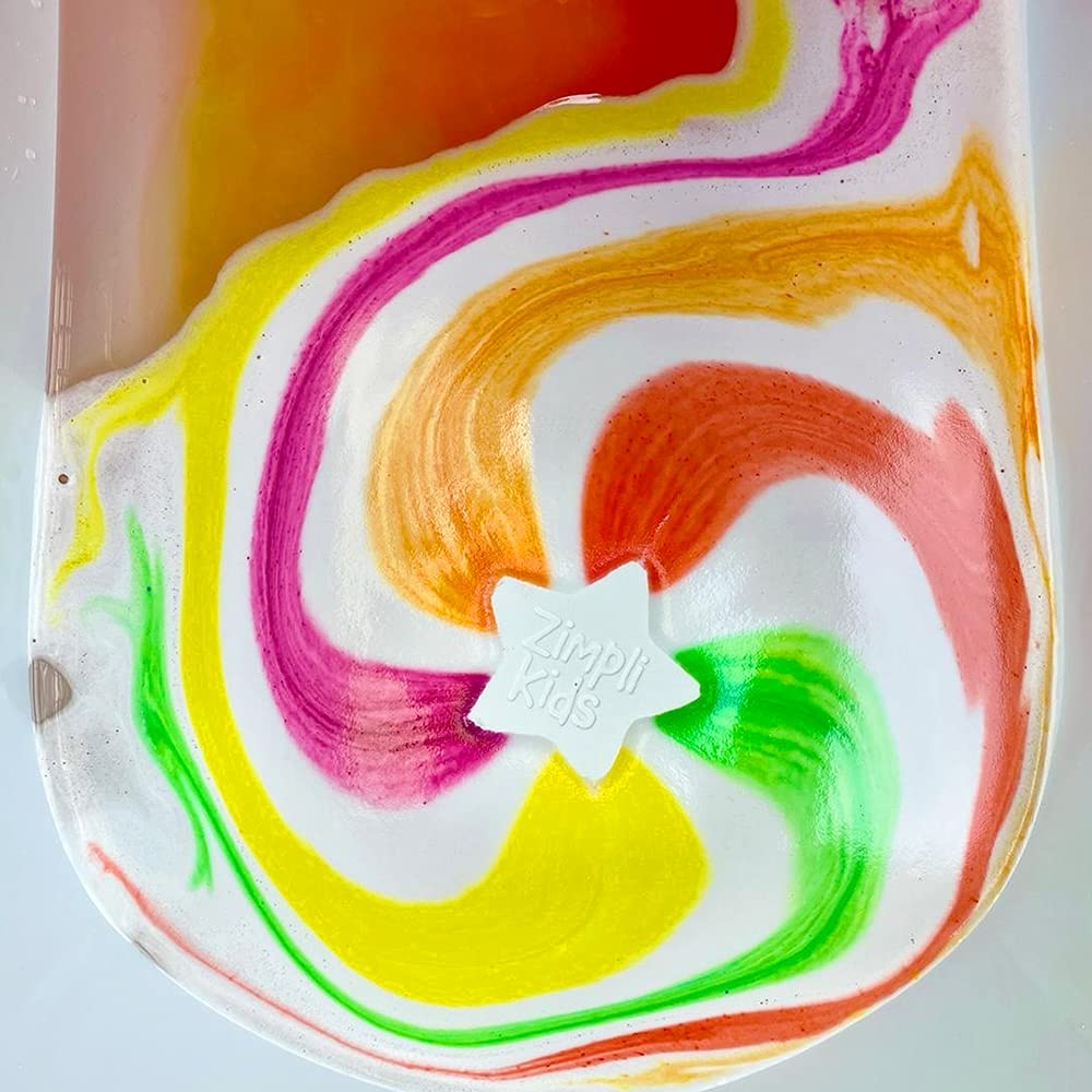 4 x Large Special Effect Bath Bombs Pack, Magic Bath Bombs, Star, Rocket, Rainbow & Moon, Christmas Gifts for Kids, Stocking Fillers for Children