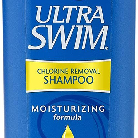UltraSwim Chlorine Removal Shampoo. Moisturising Formula. Removes Chlorine and Chlorine Odour With Just One Use, Can Be Used After Every Swim. 207 Millilitres