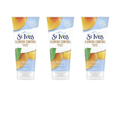 St. Ives Blemish Fighting Apricot Facial Scrub 150 ml - Pack of 3