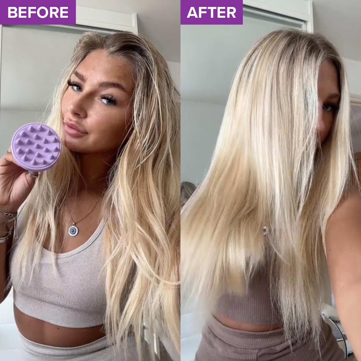 Give Me Cosmetics, Shampoo and Conditioner Sets, for Greasy Hair, with Mask, Mango & Passion Fruit, Paraben Free, Haircare Gift Set for Teenage Girls Women