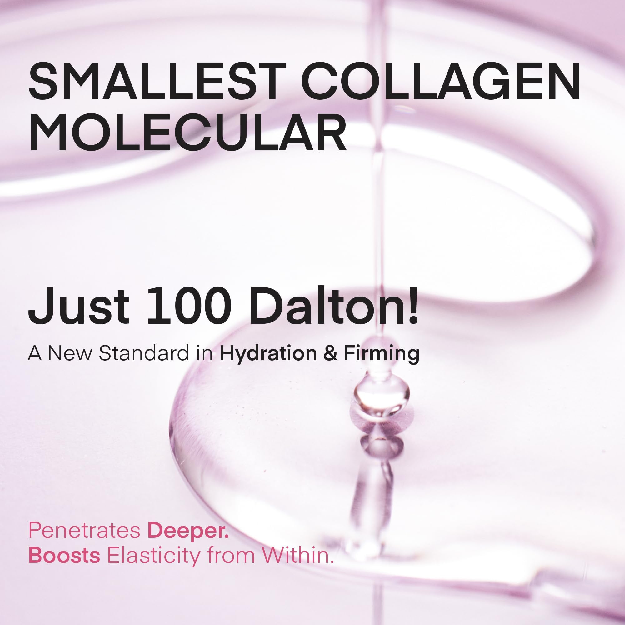 Korean Collagen Night Wrapping Mask: Ultra-Low Molecular 100 Dalton Collagen Peel-Off Mask for Deep Hydration, Elasticity, Sagging & Dull Skin - Glass Skin Glow, 100 mL [Made in Korea]
