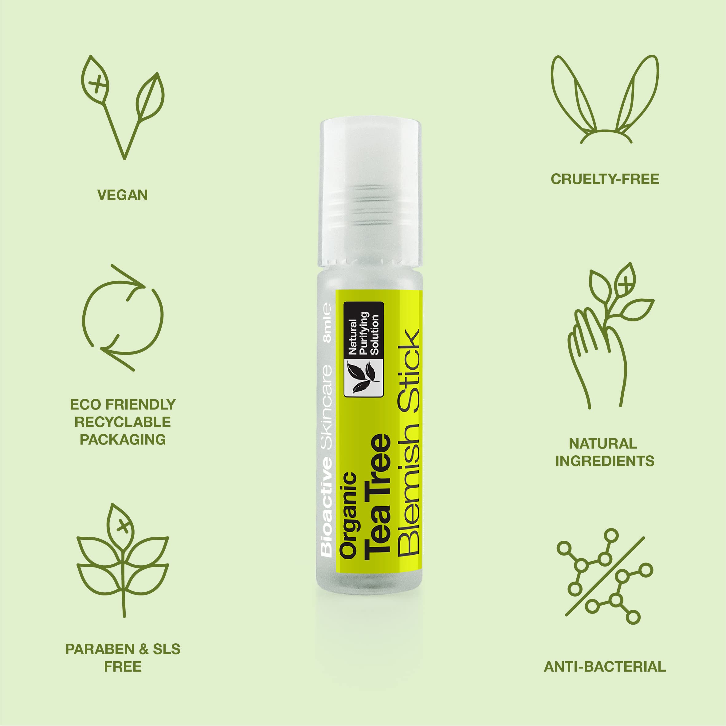 Organic Doctor Tea Tree Beauty Spot Stick, 0.27 Fluid Ounce