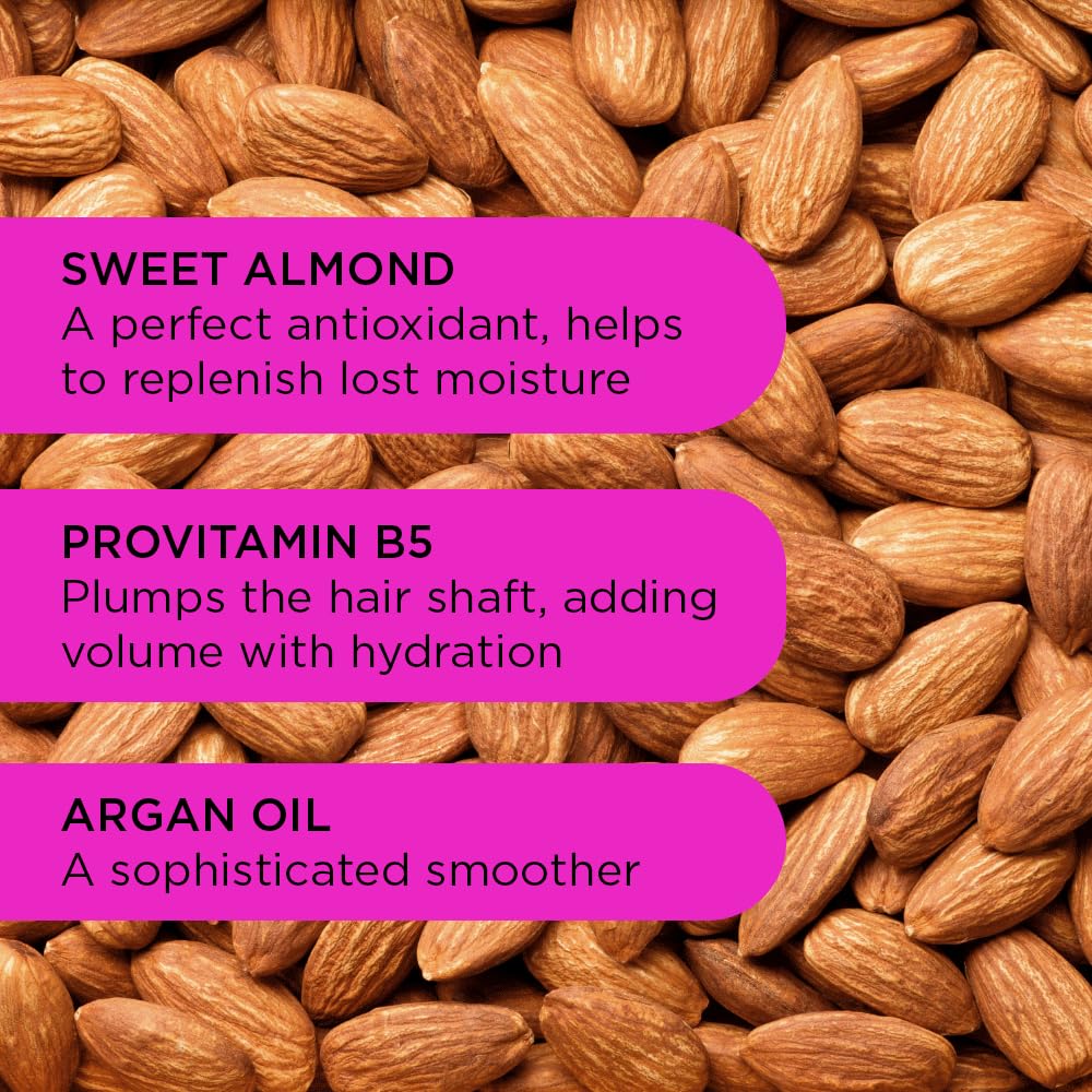 Noughty 97% Natural Thirst Aid Conditioning and Detangling Spray, Leave In Hair Detangler Treatment for Dry and Damaged Hair, with Sweet Almond Oil, Sulphate Free Vegan Haircare 200ml