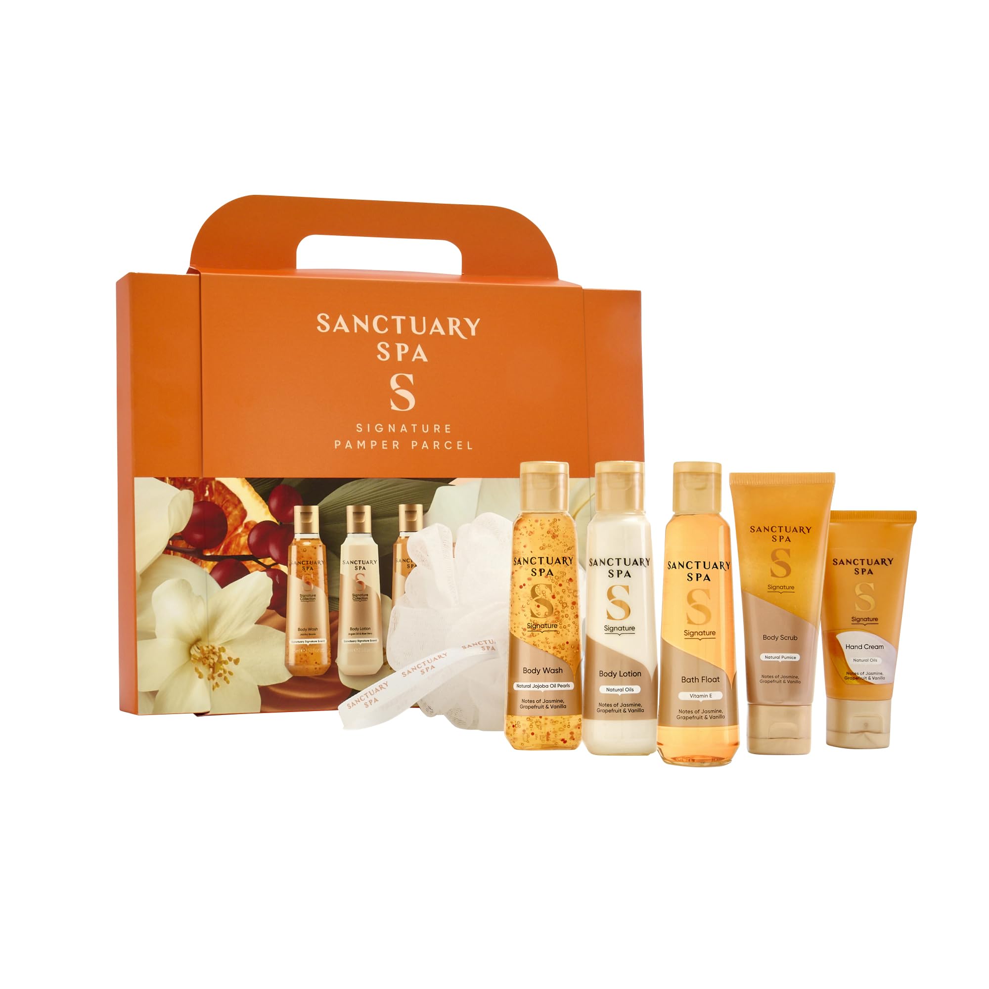 Sanctuary Spa Signature Pamper Parcel Gift Set, Vegan, Gift For Women, Birthday Gift, Womens Gift Sets, Self Care Gift