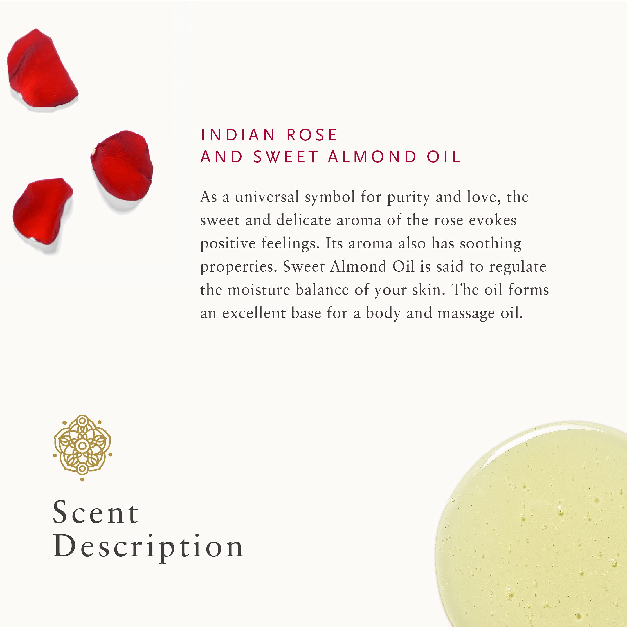 RITUALS The of Ayurveda Foaming Shower Gel - Fragrant Body Wash with Sweet Almond Oil & Indian Rose - 6.7 Fl Oz