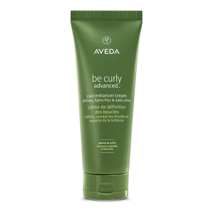 Aveda Be Curly Advanced Curl Enhancer Cream | Defines Curly and Wavy Hair | Reduces Frizz, Adds Shine | Silicone Free | 98% Naturally Derived*, 6.7 Fl Oz
