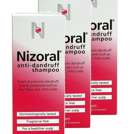 Nizoral Anti Dandruff Shampoo 60ml **3 PACK DEAL**