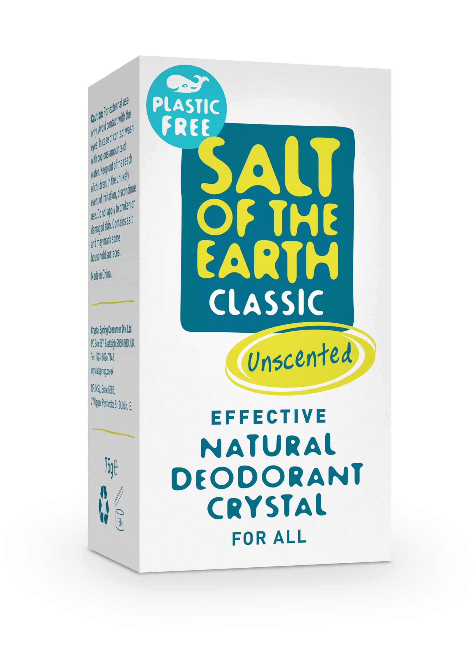 SALT OF THE EARTH 75G Stick Boxed, 75 GR