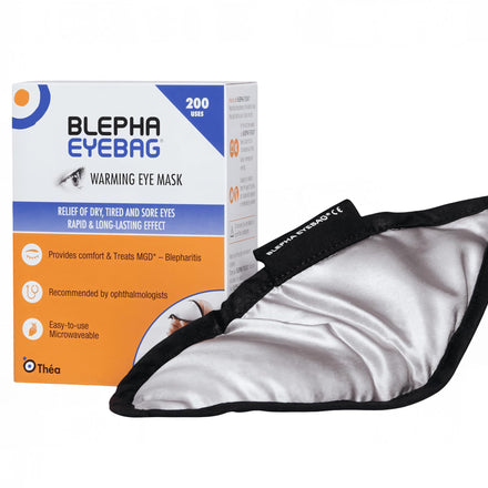 Blepha EyeBag® | Warming Eye Mask | Relief of Dry, Tired and Sore Eyes | Clinically Proven for Treatment of Eye Conditions | Made with Natural Materials | Previously The MGDRx® EyeBag