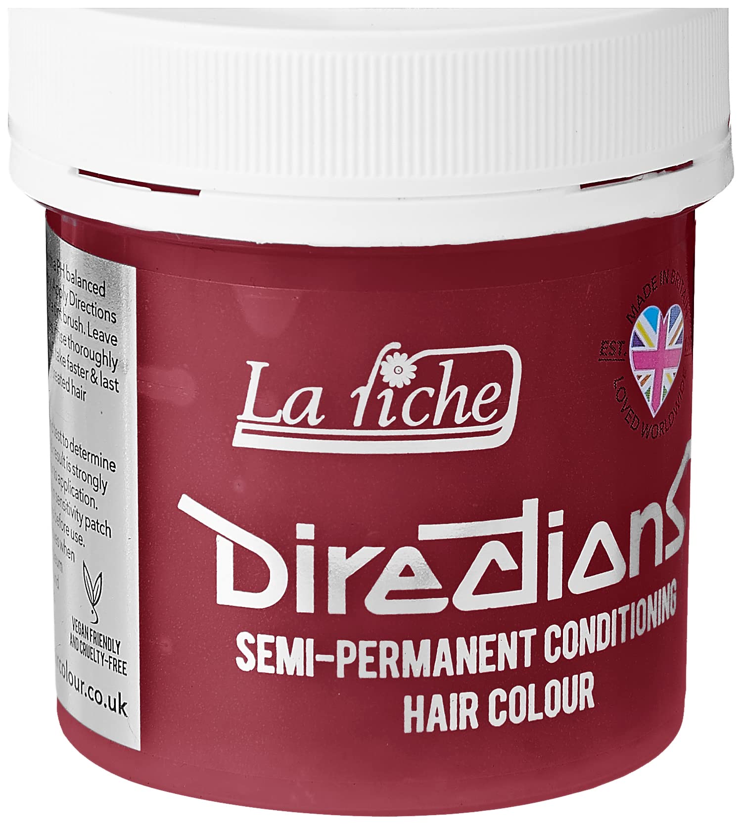 La Riche Directions Hair Colour - Pillarbox Red 88ml Tub