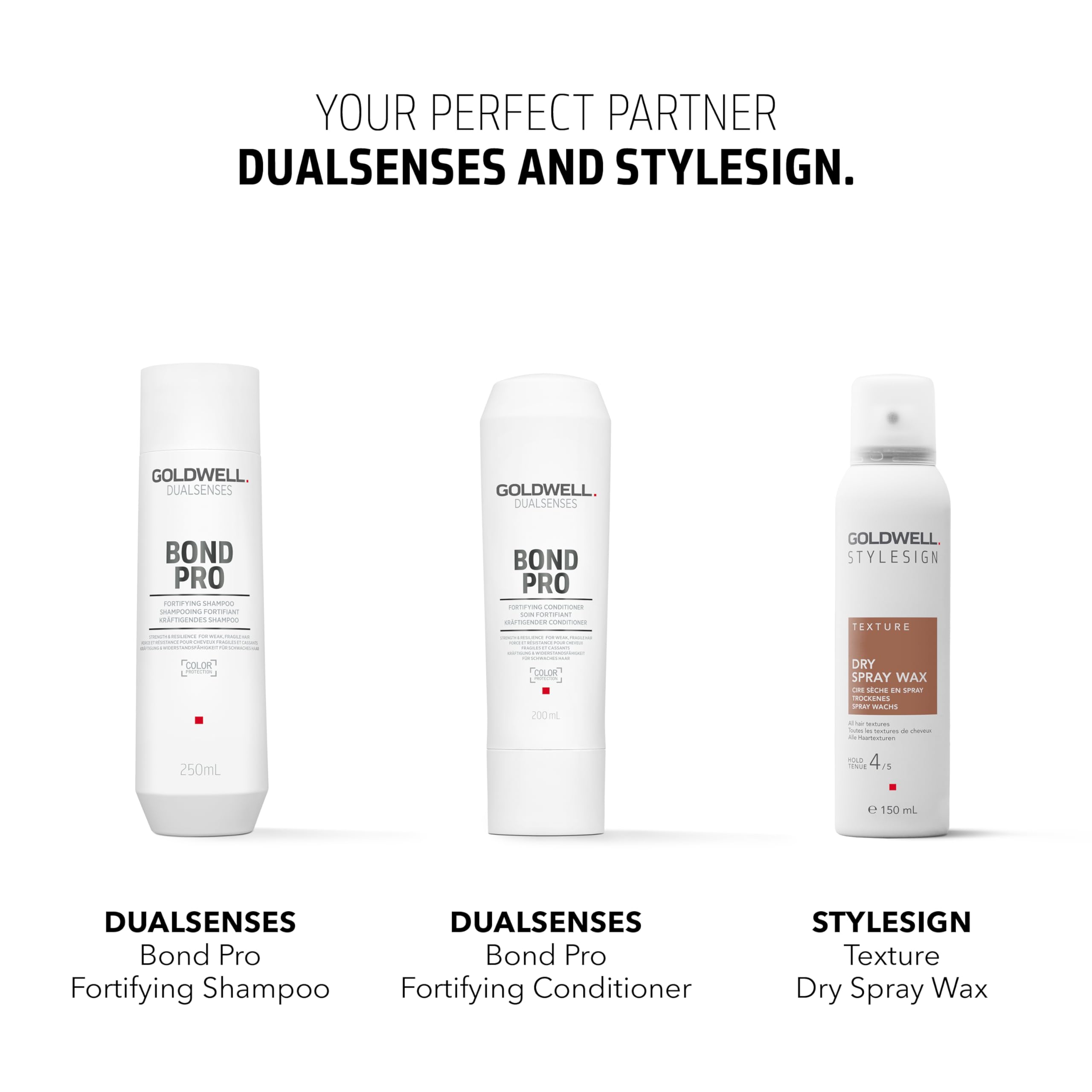 Goldwell StyleSign Dry Spray Wax Hair Styling Product, All Hair Textures, High Shine, 150ml