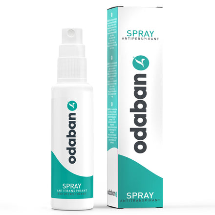 Odaban Antiperspirant Spray, Clinical Strength Aluminium Chloride Strong Antiperspirant Hyperhidrosis Treatment for Excessive Sweating, Fragrance-free