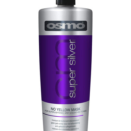 Osmo - Super Silver No Yellow Mask for Super Lightened Grey and Bleached Tones Formula, 1000 ml