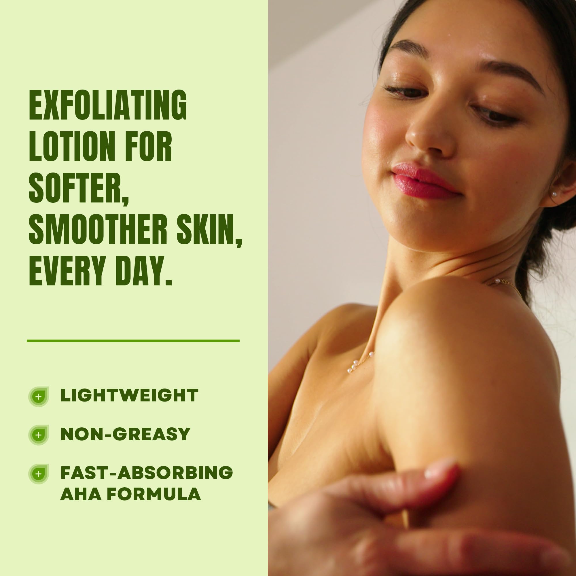 AmLactin Daily Moisturizing Body Lotion | Instantly Hydrates, Relieves Roughness | Powerful Alpha-Hydroxy Therapy Gently Exfoliates | Smooths Rough, Dry Skin | Paraben-Free 7.9 oz.