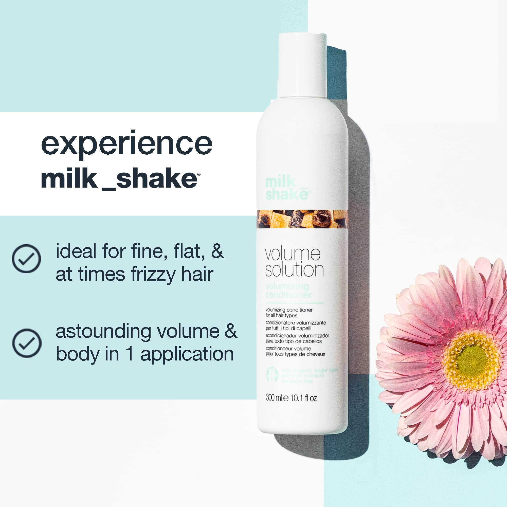 milk_shake Volume Solution Conditioner, White, 10.1 Fl Oz