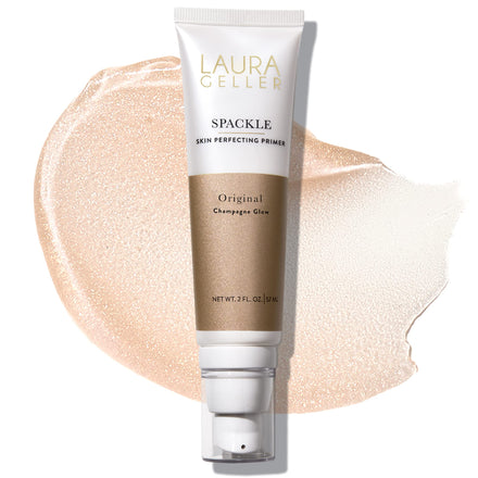 LAURA GELLER NEW YORK Spackle (Champagne Glow) Lightweight Makeup Primer - Skin Perfecting Face Primer with Hyaluronic Acid for Long-Lasting Hydration - 59ml