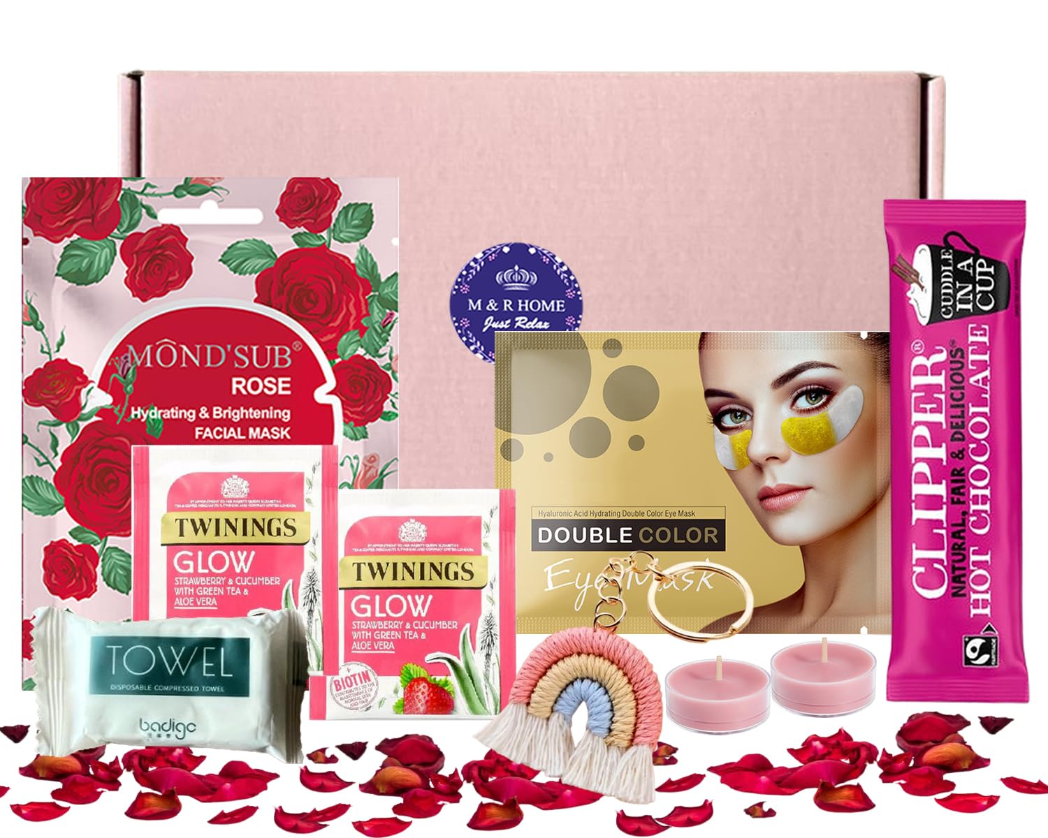 Pamper Gifts for Women, Self Care Package – Mother’s Day Gift, Relaxation, Spa Gifts for Her, Hug in a Box – Thank You Gift, Birthday Hampers for Women
