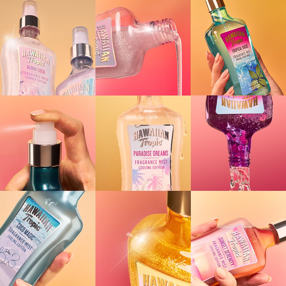 Hawaiian Tropic Golden Paradise Shimmer Edition Body Mist 250ml